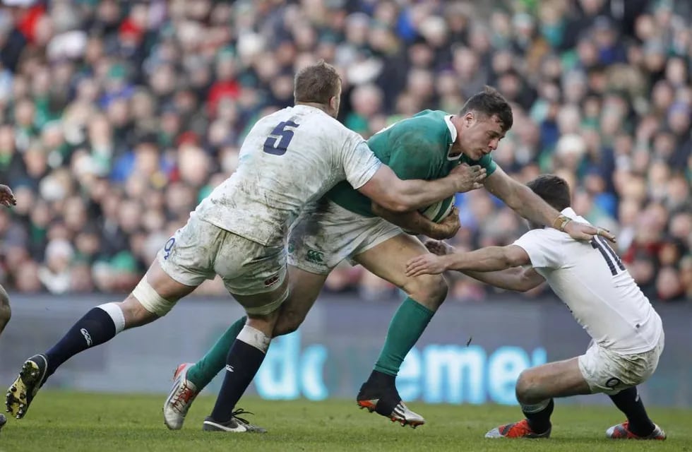 Rugby: Irlanda le ganó a Inglaterra y lidera el Seis Naciones