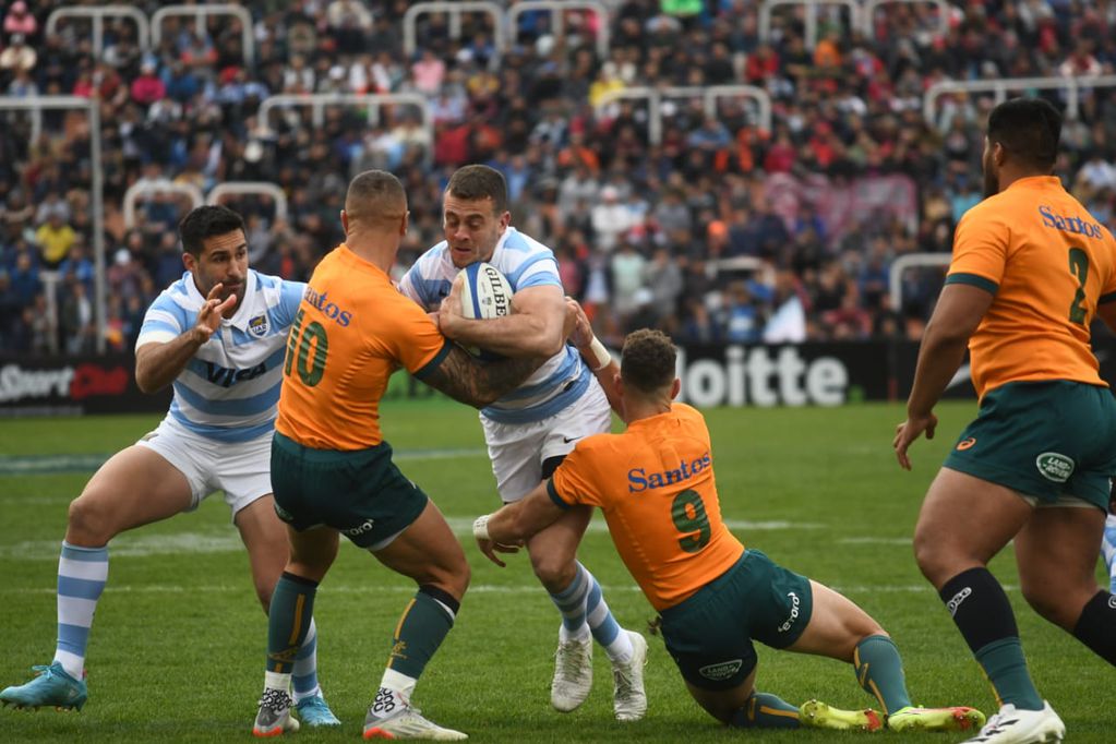 Rugby Championship: Los Pumas se miden con Australia en la provincia de Mendoza. / José Gutiérrez (Los Andes).