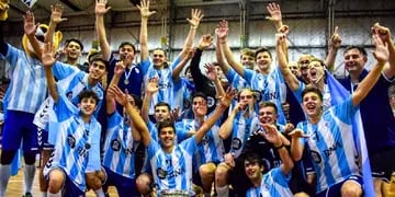 La Selección argentina de cadetes logró  el cetro en el Campeonato, frente a Brasil.
