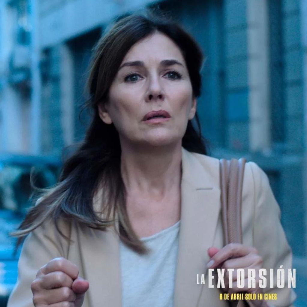 Andrea Frigerio en "La extorsión" (2023)