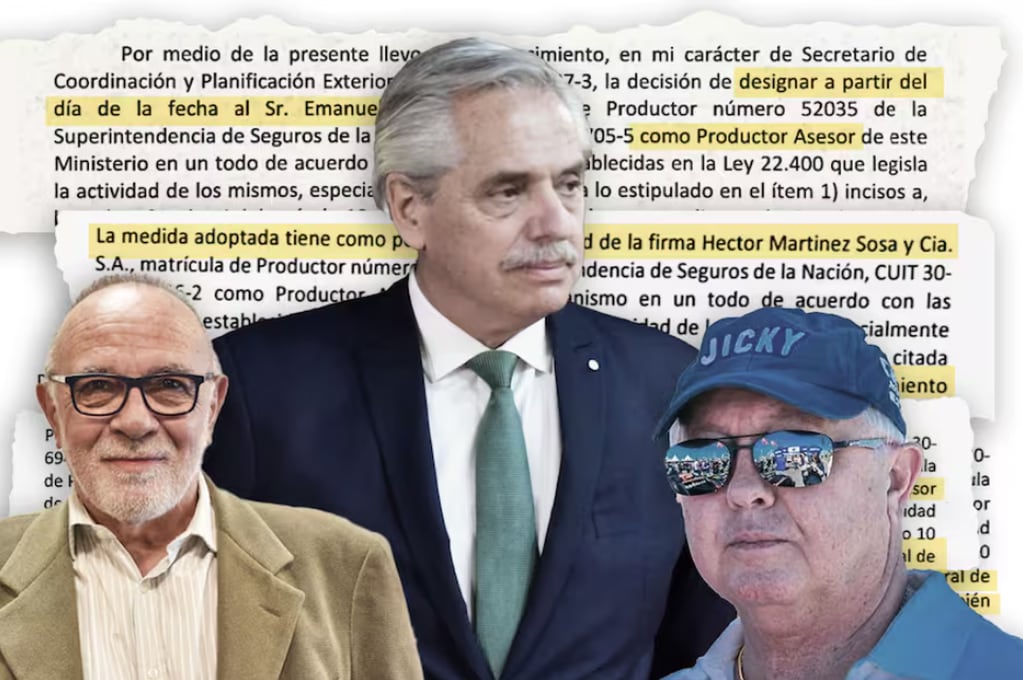 Los intermediarios de los seguros durante el gobierno de Alberto Fernández. Foto: La Nación