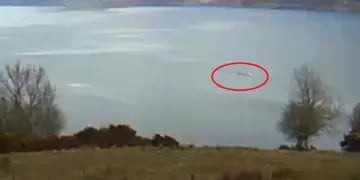 La aparición del monstruo del Lago Ness