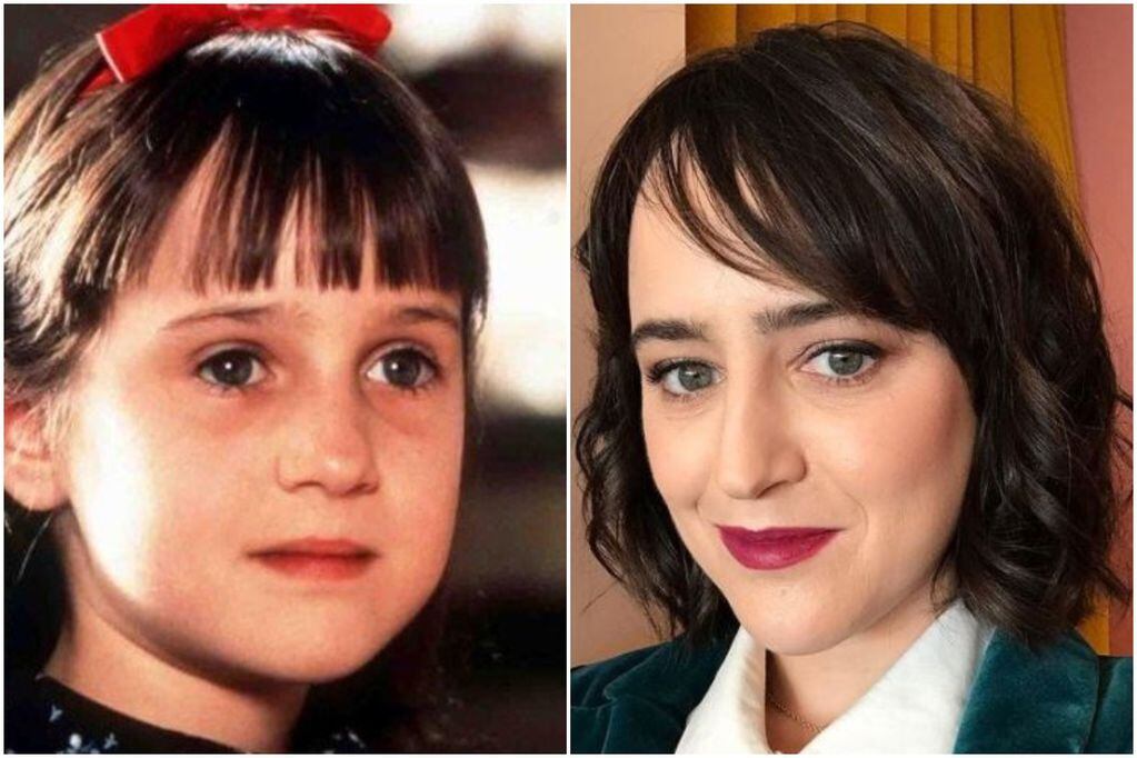 El antes y después de Mara Wilson, la protagonista de Matilda