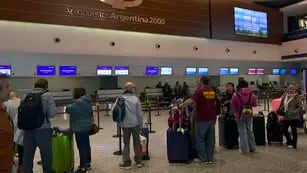 Caos en Aeropuerto Internacional Gabrielli