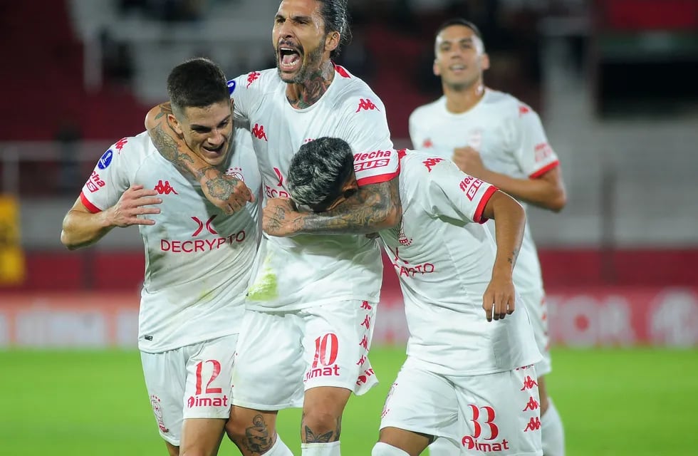 Huracán arrancó a paso firme y con una goleada en la Copa Sudamericana./ Gentileza.