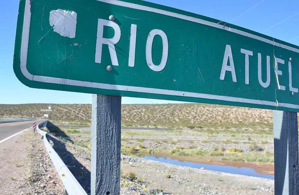 En disputa. El río Atuel mantiene vivo el conflicto entre Mendoza y La Pampa.  Archivo/Los Andes