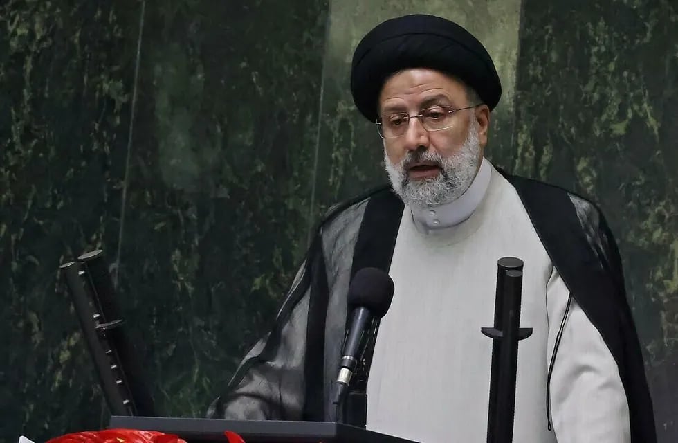 Presidente iraní, Ebrahim Raisi. Gentileza / www.france24.com