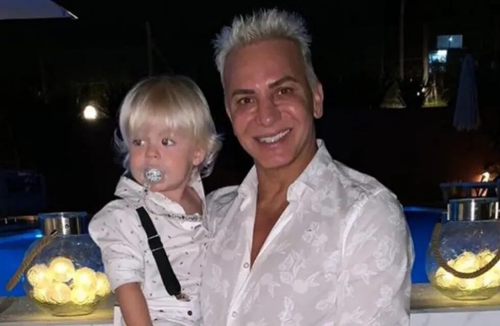 Flavio Mendoza y su hijo Dionisio. (Instagram)