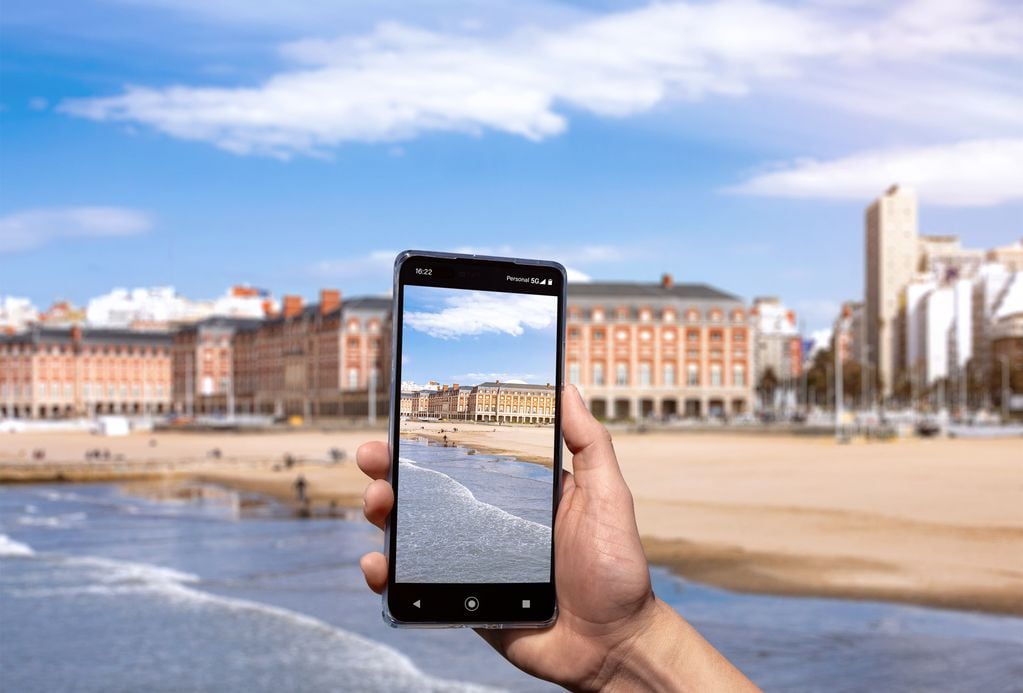Los que vayan a Mar del Plata y tengan un smartphone apto podrán probar la red 5G de Personal. 