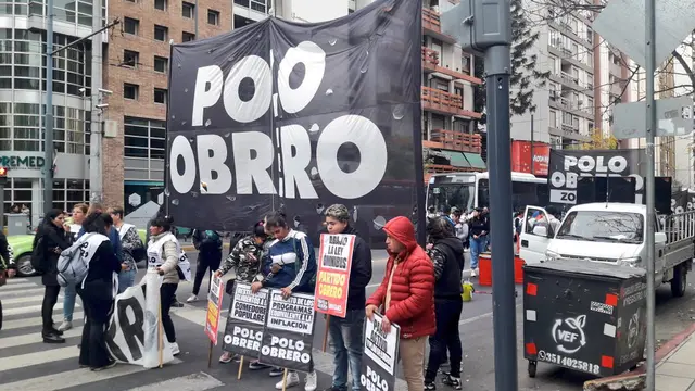 Marcha piquetera del Polo Obrero en Córdoba. (Javier Sassi en Twitter)