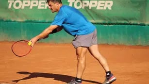 Mario Gili, tenista mendocino