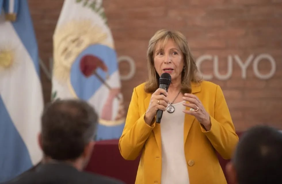 Esther Sánchez, rectora de la Universidad Nacional de Cuyo (UNCuyo) / Prensa