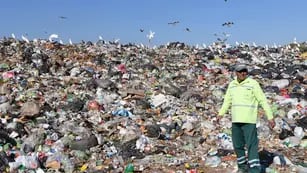 Basural. En el vertedero de El Borbollón ingresan entre 1.800 y 2.000 toneladas de residuos por día Claudio Gutiérrez / Los Andes