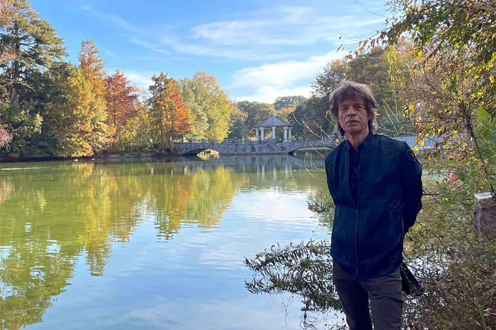 Mick Jagger se escapa de las giras para tomarse fotos turísticas