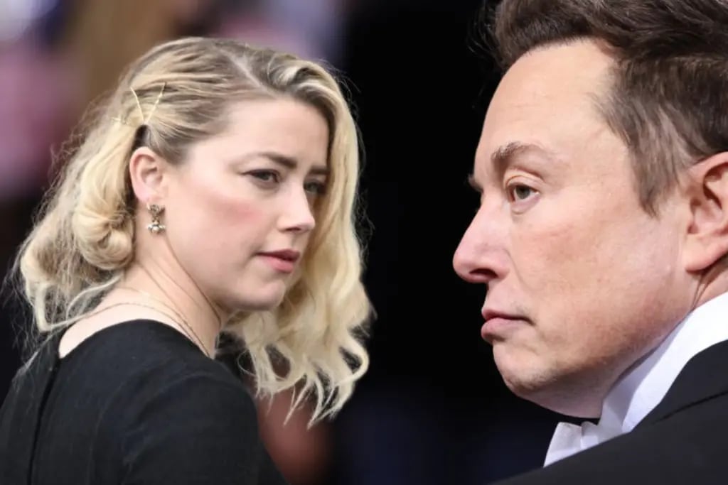 Elon Musk comparte una foto privada de su expareja Amber Heard ¿Será demandado?