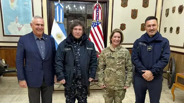 Javier Milei reforzó el lazo de Argentina con Estados Unidos: se reunió en Ushuaia con la jefa del Comando Sur, Laura Richardson