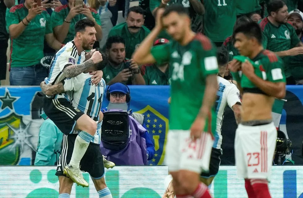 Lionel Messi le metió un golazo a México y ya suma 8 en Mundiales.