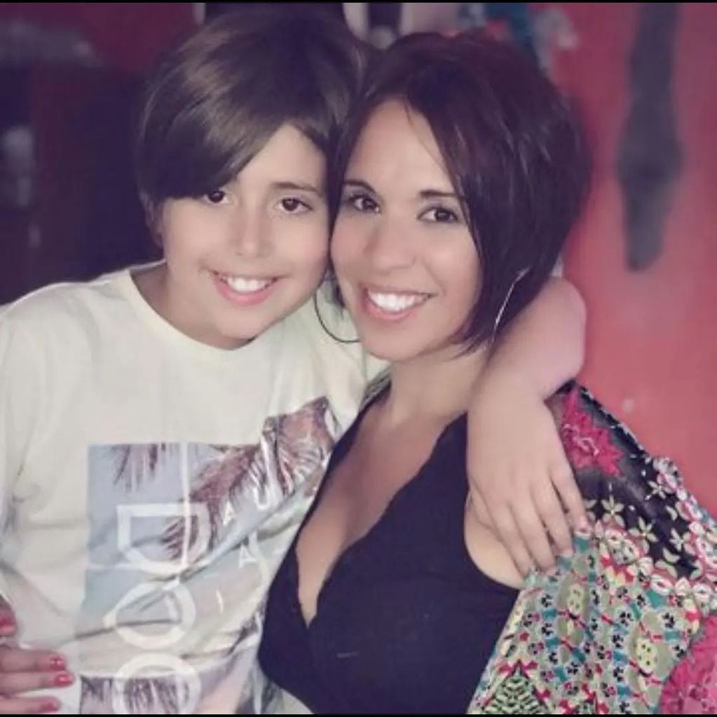 La trágica muerte del hijo de 13 años de Alejandra Romero. Gentileza Instagram.