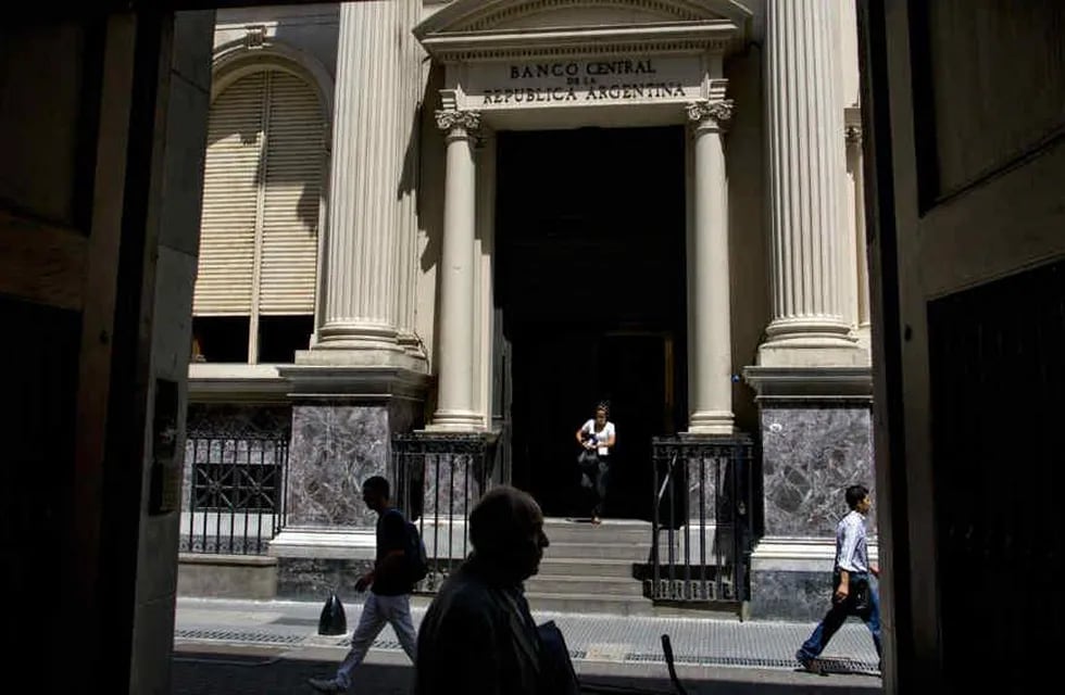La sede del Banco Central en la ciudad de Buenos Aires (AP)