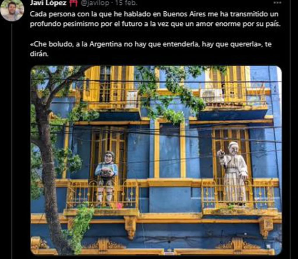 “Os voy a contar el quilombo que hay”, el relato de un turista español sobre la inflación argentina.