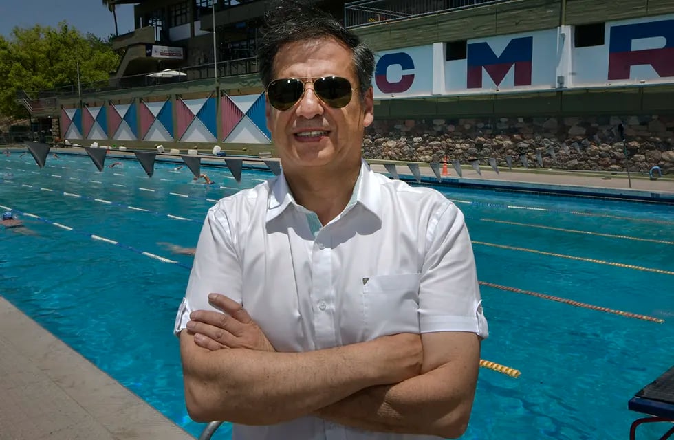 Jorge Aguirre Toum, presidente del Club Mendoza de Regatas. Obtuvo  la reelección para cumplir su mandato por dos años más.
/ Orlando Pelichotti
