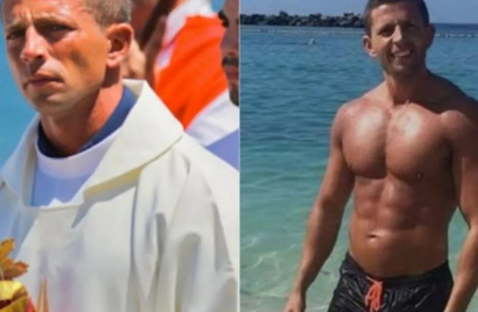 El sacerdote más sexy del mundo causa furor en las redes sociales con sus semidesnudos