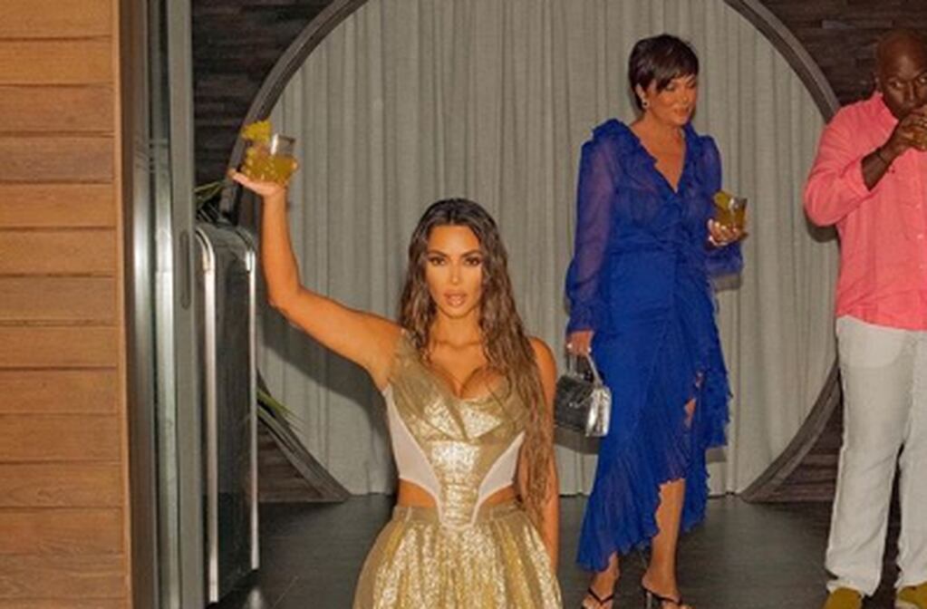 Kim Kardashian  y su lujoso festejo