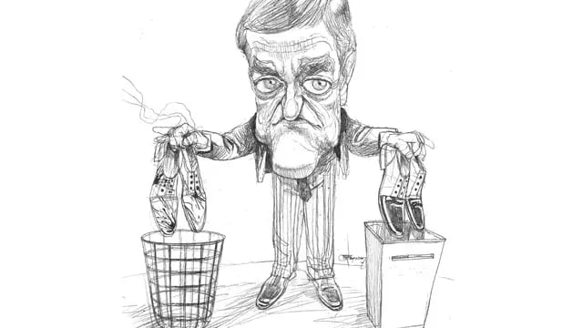 Ilustración del Gobernador Rodolfo Suárez