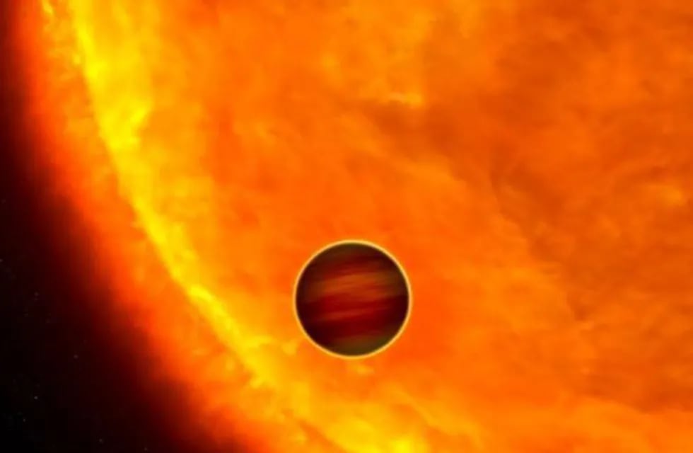 La estrella del planeta es un 50% más grande que el Sol. Foto: Gentileza