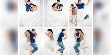 Las parejas adoptan posturas muy diferentes en la cama. Y no estamos hablando del sexo, sino del sueño. 