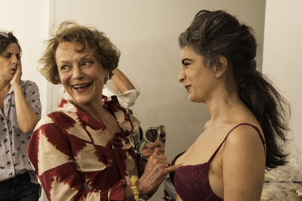 Érica Rivas y Marilú Marini, dos grandes del teatro y la actuación comparten el proyecto.