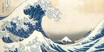 “La gran ola” (1831) por el artista japonés Katsushika Hokusai.