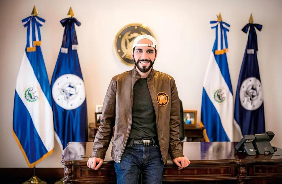 Nayib Bukele, el presidente más joven de la historia de El Salvador.