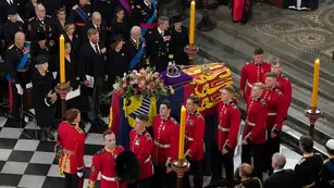 El último adiós a la Reina Isabel II, en Westminster.