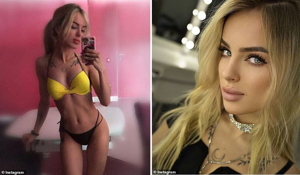La modelo ucraniana Ekaterina Kashenko también fue identificada en el balcón de Dubái - 