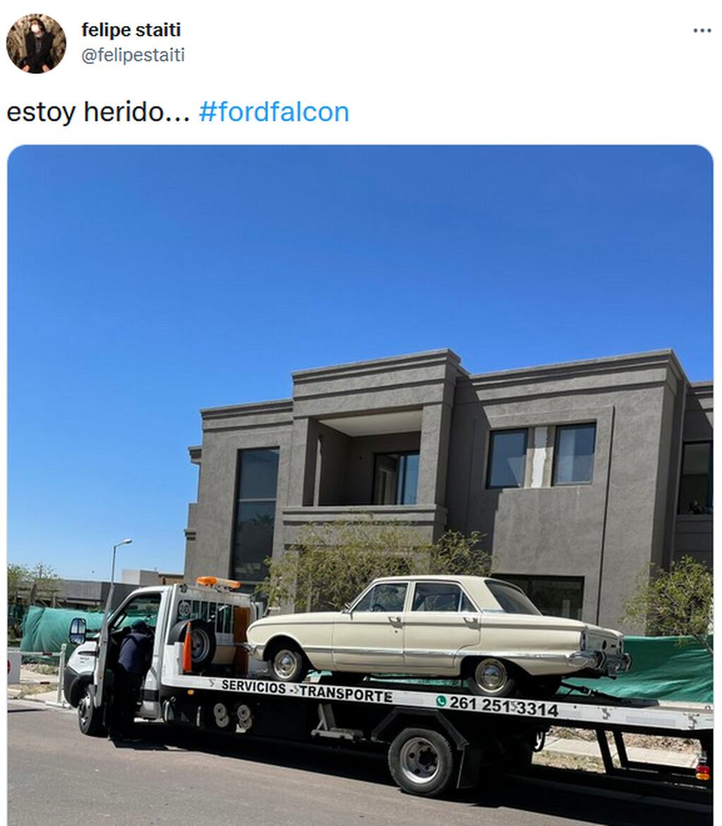El Ford Falcon de Felipe Staiti