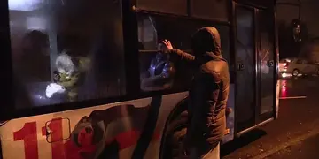 Evacuación de civiles en Donetsk