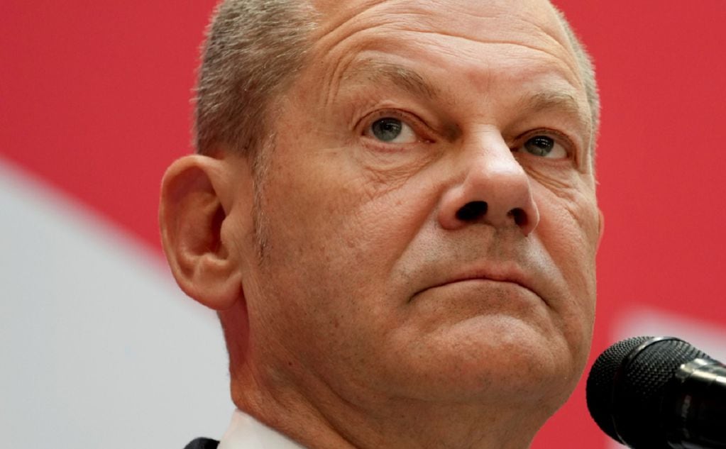 El candidato a canciller de los socialdemócratas alemanes, Olaf Scholz (AP) 