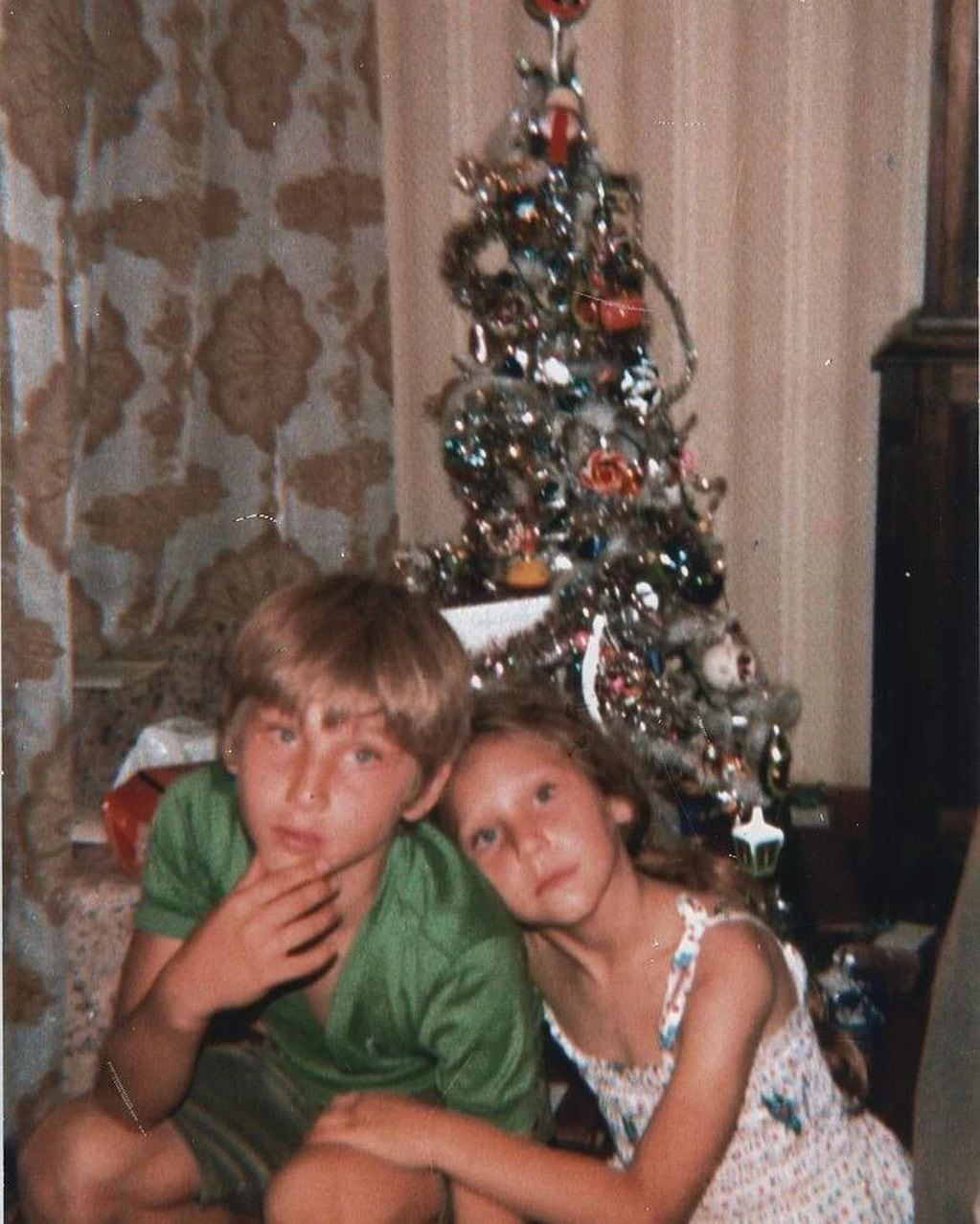 Javier Milei compartió una foto vintage navideña en las redes junto a su hermana