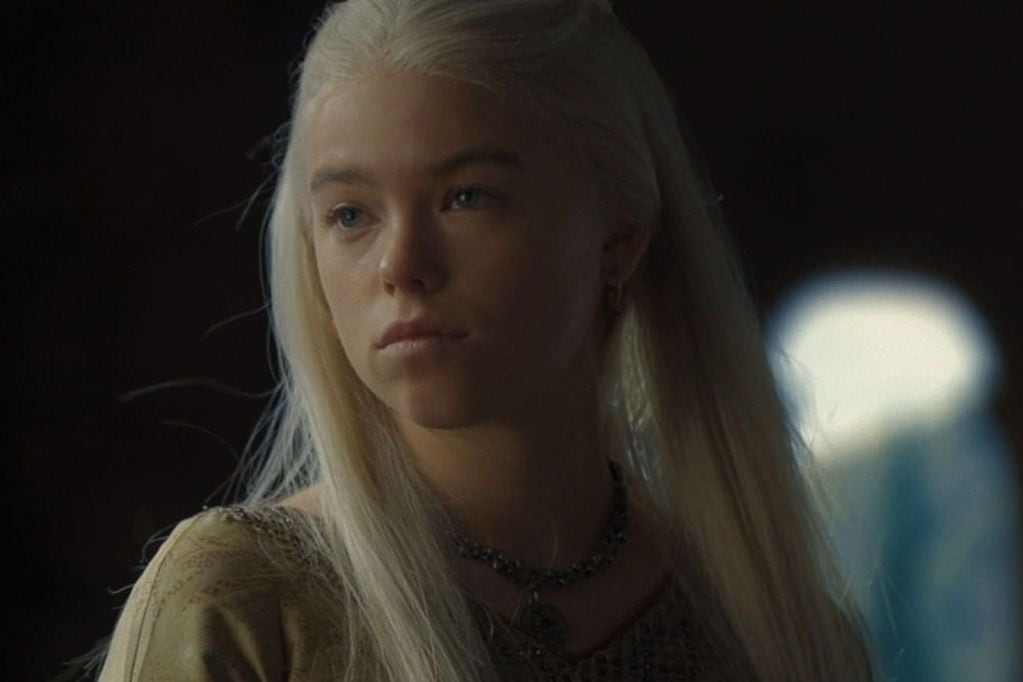 Milly Alcock como la adolescente Rhaenyra Targaryen. (Instagram oficial @houseofthedragonhbo)