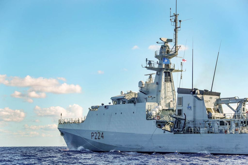 Conflicto territorial entre Venezuela y Guayana: Reino Unido envió un buque de guerra a la zona