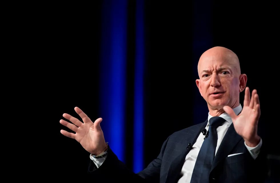 El fundador de Amazon Jeff Bezos  AFP