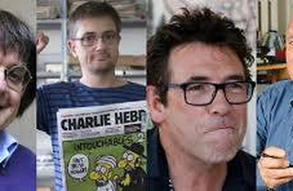 Los famosos dibujantes Wolinski, Charb, Cabu y Tignous están entre los muertos de Charlie Hebd