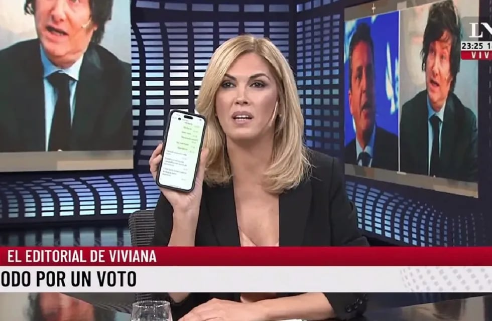 La decepción de Viviana Canosa con Milei: “Decime que es mentira que armás listas con Massa” (LN+)