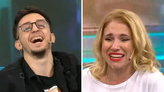La reacción de Fernanda Iglesias ante los tatuajes sexys de Rodrigo Noya.