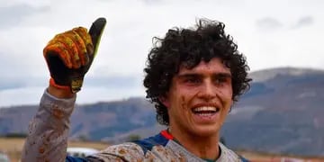 Alberto "Wey" Zapata (23), el deportista sanjuanino que superó la adversidad, volvió a correr en motocross y falleció haciendo lo que más le gustaba.