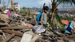 Huracán Rai, en Filipinas