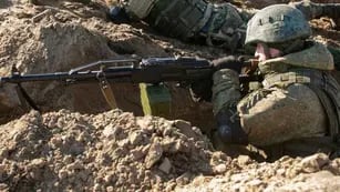Militares en el conflicto entre Rusia y Ucrania