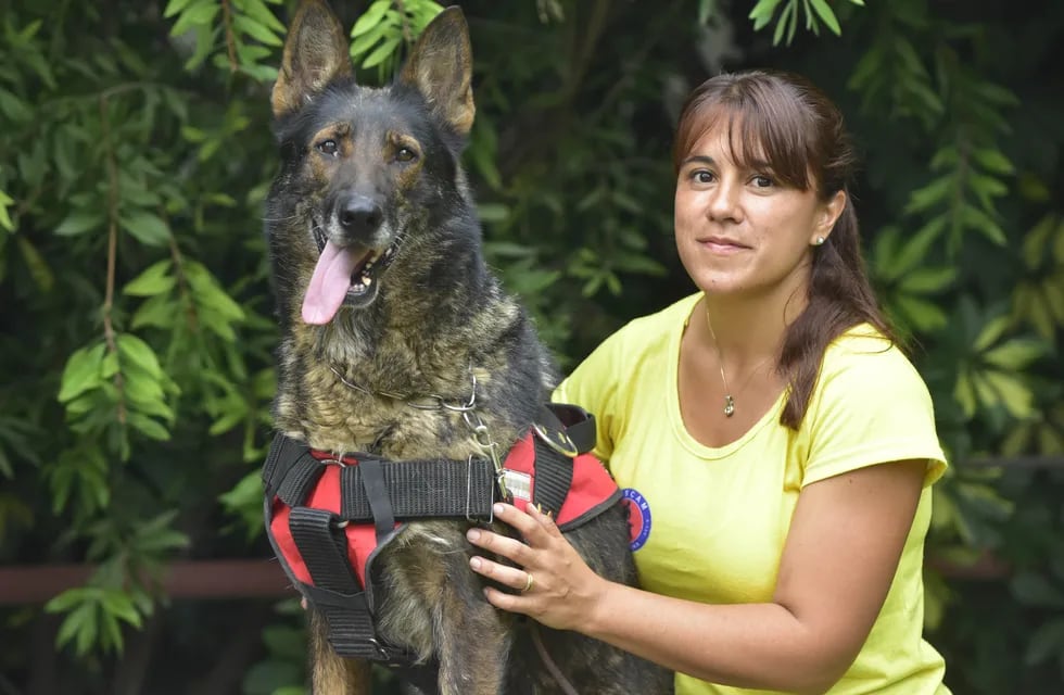 Ruca: la perra que resuelve los casos más difíciles en Mendoza