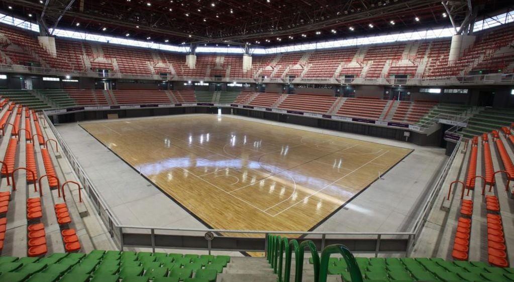 El estadio Aconcagua Arena se ubica en el parque San Martín y tiene capacidad para 8.400 espectadores. (Prensa Feva)